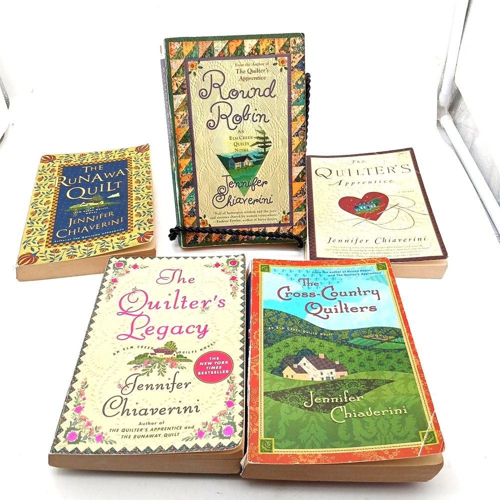 JENNIFER CHIAVERINI PB‎ Lot of 5 The Quilters Legacy Quilters Apprentice